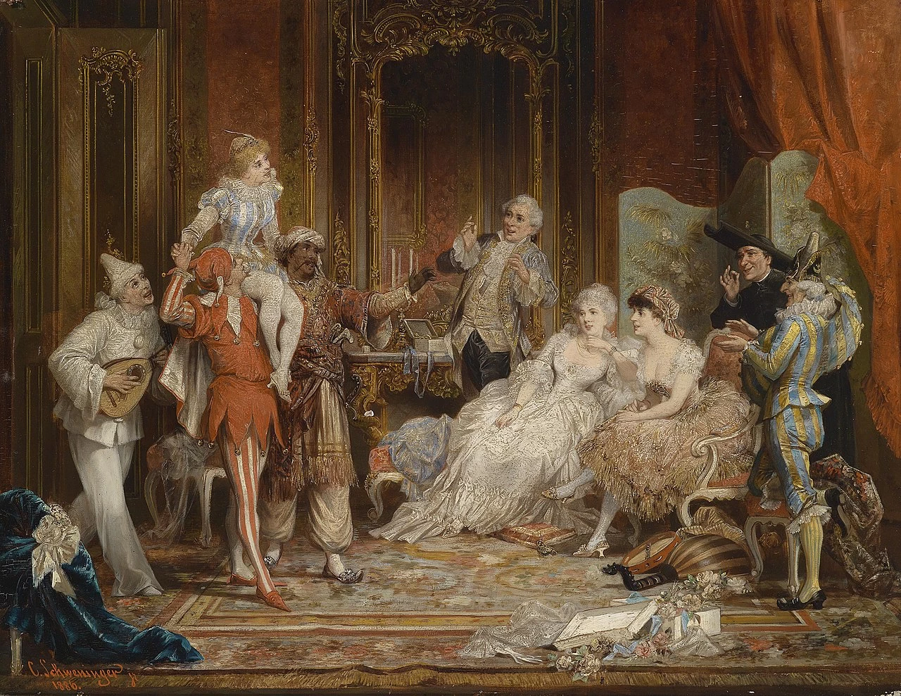 Carl Schweninger II - carnevale